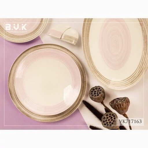 سرویس 29 پارچه 6 نفره بن چاینا بی وی کی مدل 717163 بی وی کی( BVK )